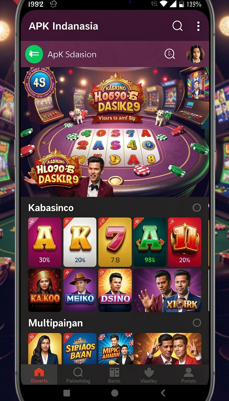 Pratinjau layar Review Aplikasi nusabet88 di dewalangit77
