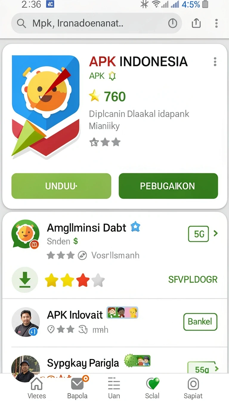 Pratinjau layar Review Aplikasi nusabet88 di dewalangit77